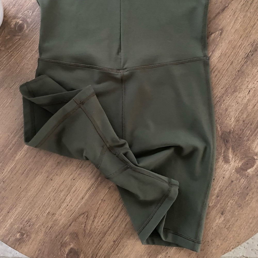 Aritzia Wilfred Free Leila Olive Green Sleeveless Jumpsuit - Picture 9 of 11